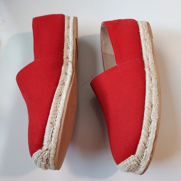 Stuart Weitzman Mykonous Cotton Gabardine Espadrille Slip On shoes - Picture 6 of 9